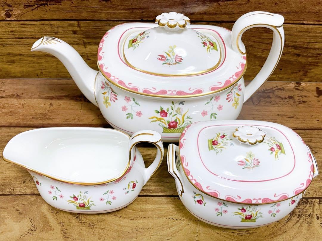 ウェッジウッド ビアンカ ポットセット